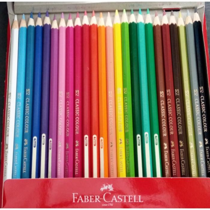 

Big Boss - Pensil Warna Faber-Castell - Pensil 24 Warna Faber-Castell