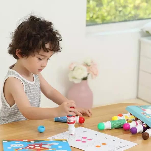 

Big Boss - Superdots Markers Spidol Dot Marker Anak Washable Non-Toxic