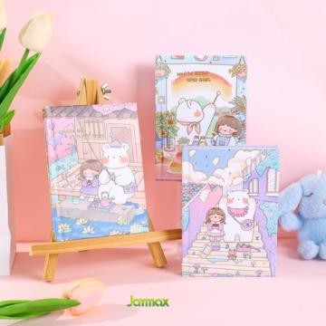 

Big Boss - Notebook Bobo Rabbit Factory + Password Lock / Diary Gembok
