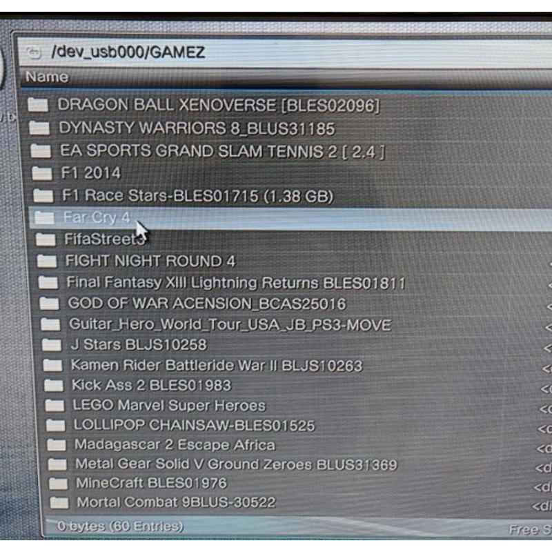 HD PS3 500GB CFW FULL GAME