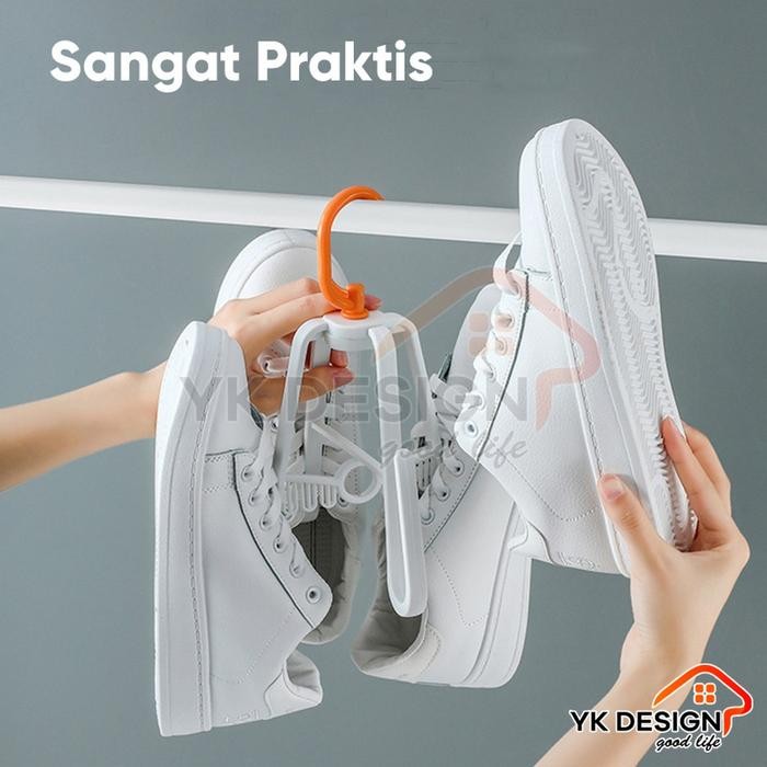 YK DESIGN YK-1051 Gantungan Jemuran sepatu / Gantunga Jepit Sepatu