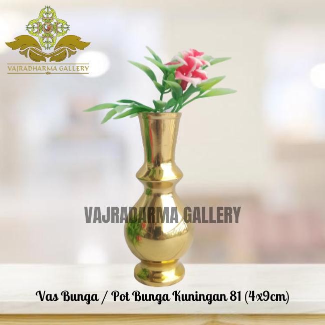 Vas Bunga / Pot Bunga Kuningan 81