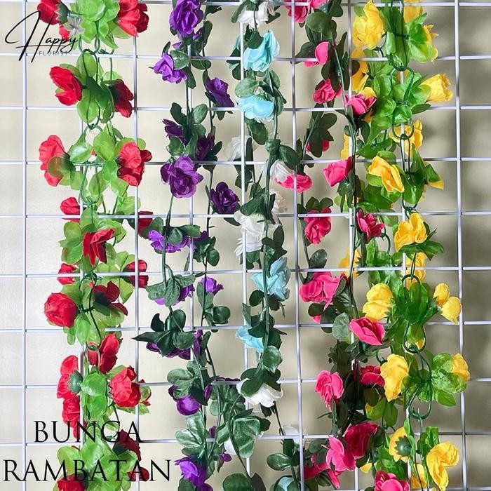 BUNGA RAMBATAN/BUNGA RAMBATAN DEKORASI/BUNGA RAMBATAN ARTIFICIAL (L-2)