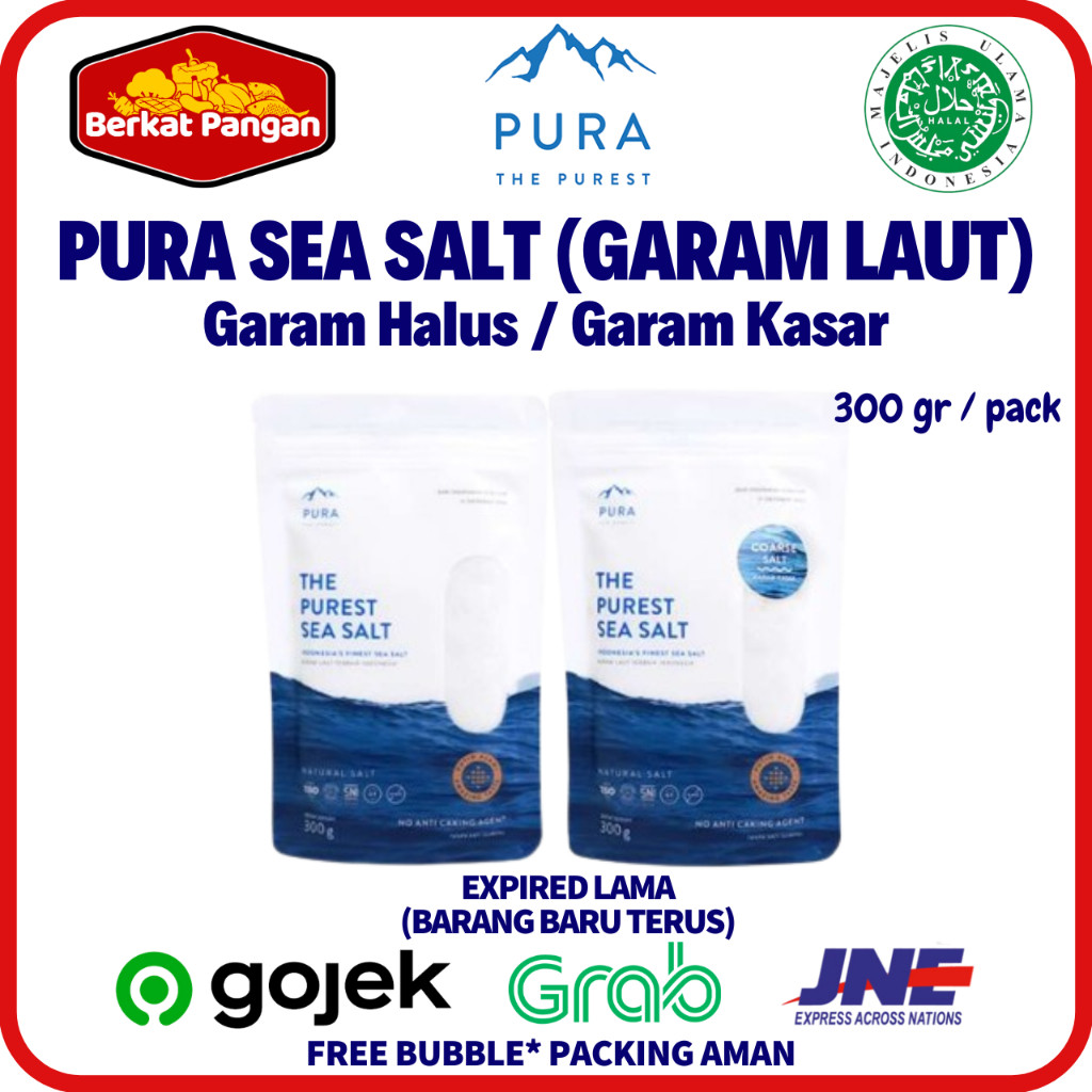 

PURA Purest Sea Salt Garam Laut Organik Natural Garam MPASI