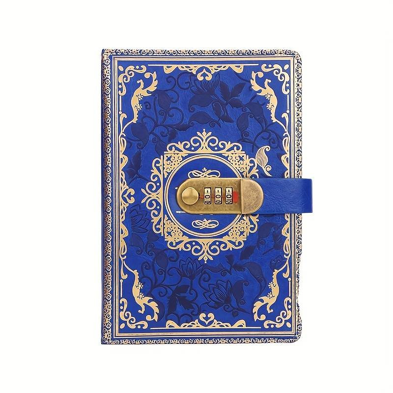 

Primal JESJELIU Buku Jurnal Leather Notebook Diary A5 200 Halaman with Lock JJ3 Quality