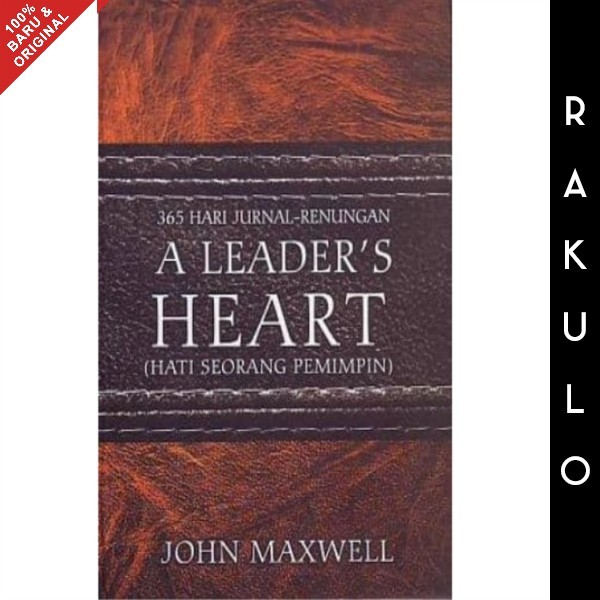 

Buku Hati Seorang Pemimpin - A Leader's Heart (John C. Maxwell)
