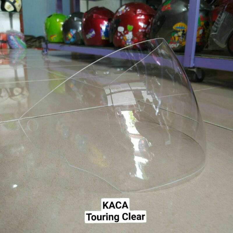 Maylikania Kaca Helm Bmc Touring Visor Bmc 3G Hiu Bahan Akrilik Tebal