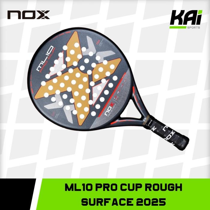 Raket Padel Nox Ml10 Pro Cup Rough Surface 2025 - Nox Padel Racket Terlaris