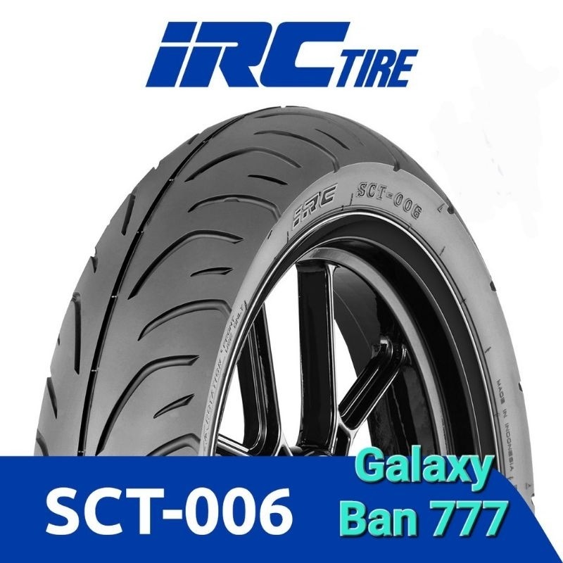 Maylikania Ban Motor Irc 100/80 -14 Sct 006 ( Sct006 ) Tubeless Ban Belakang Vario 150 Ban Depan Pcx