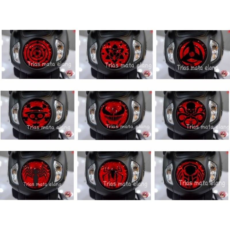 Maylikania Update  Stiker Stoplamp Scoopy 2022