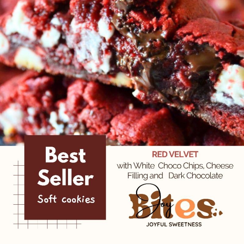 

Olivoliv Snack Soft Cookies Red Velvet