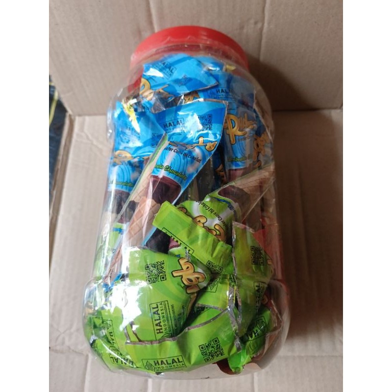 

Olivoliv Snack Coklat Rugby Isi 60 Pcs/Toples