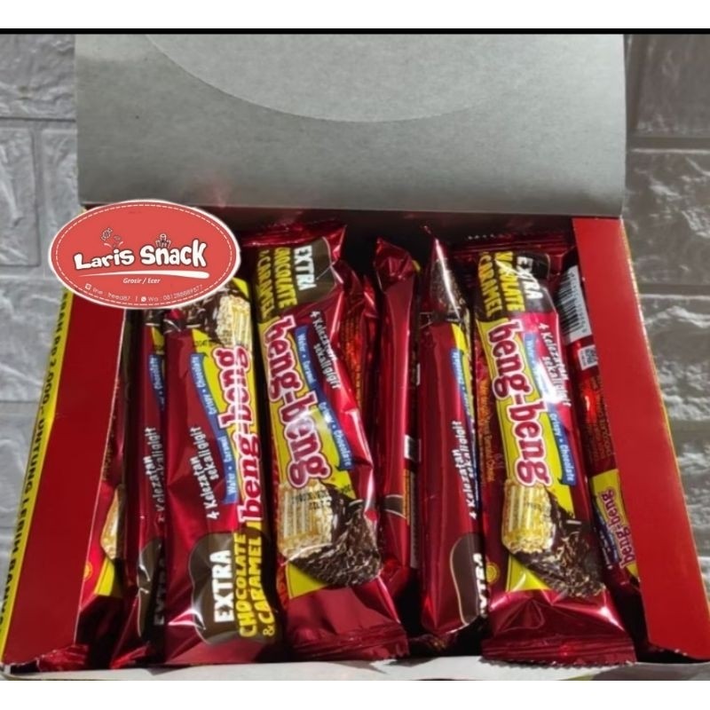 

Olivoliv Snack Beng Beng Wafer Coklat 25Gr 17 Pcs