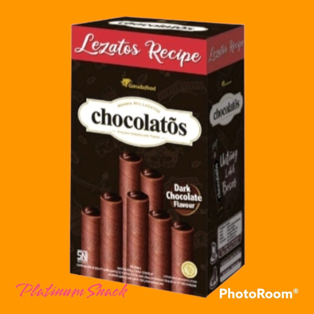 

Olivoliv Snack Chocolatos Wafer Roll Italian Taste 24 Pcs @ 14 Gr Garuda Food