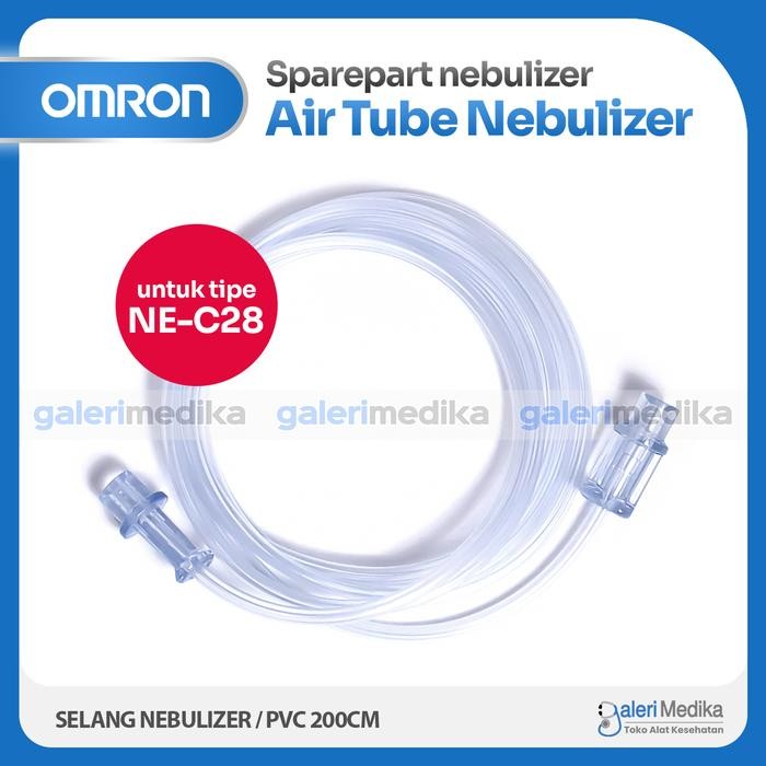 Air Tube Nebulizer Omron NE-C28 / Selang Nebulizer Omron NE-C28 Murah Original Berkualitas Terapi Pe