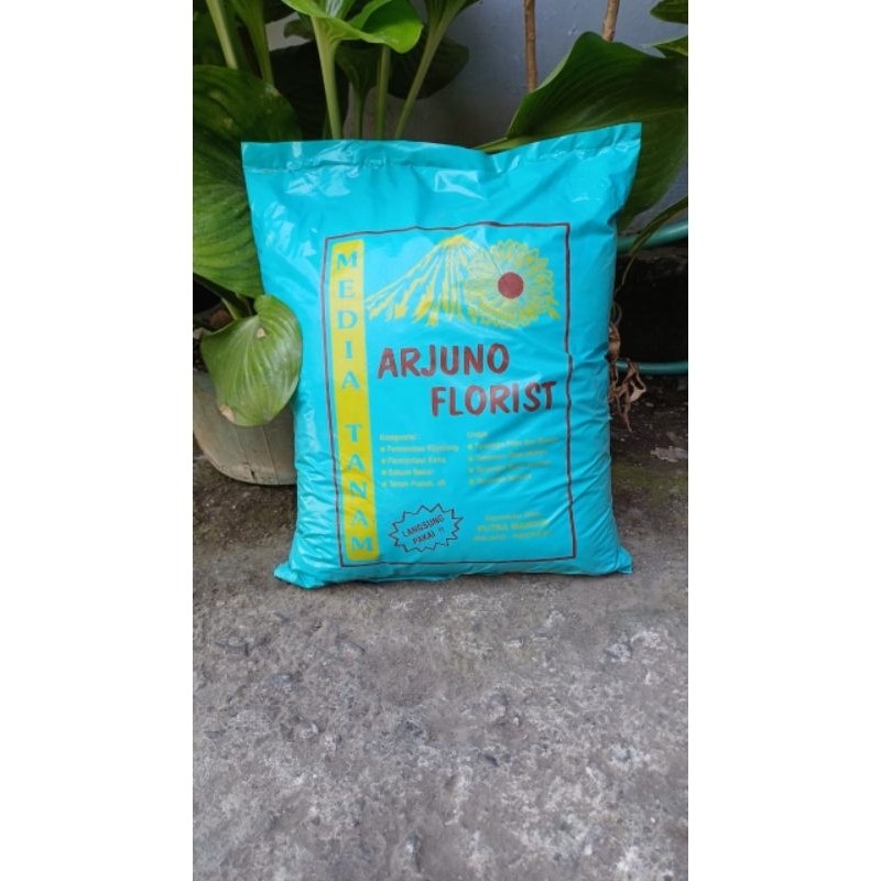 Flowersbloom Media Tanam Siap Pakai Arjuno Florist Kemasan 10 Kg