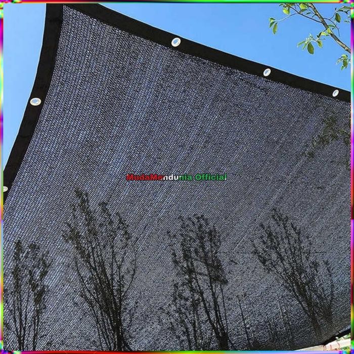 Jaring atap/teduh Paranet shade net 75% list teal mata ayam *