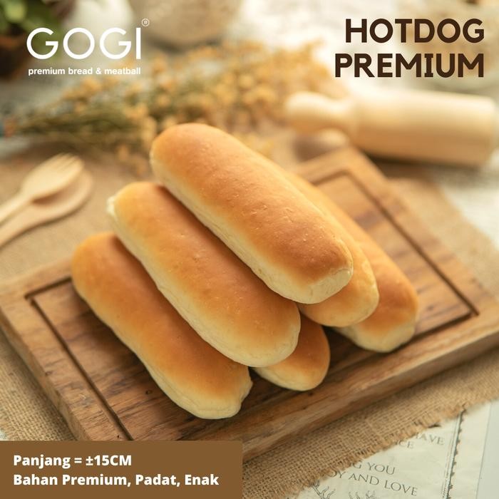 

JTTOP" HOTDOG BUN PREMIUM HOTDOG ROTI HOTDOG HOT DOG BURGER HOTDOG ISI 6 PCS