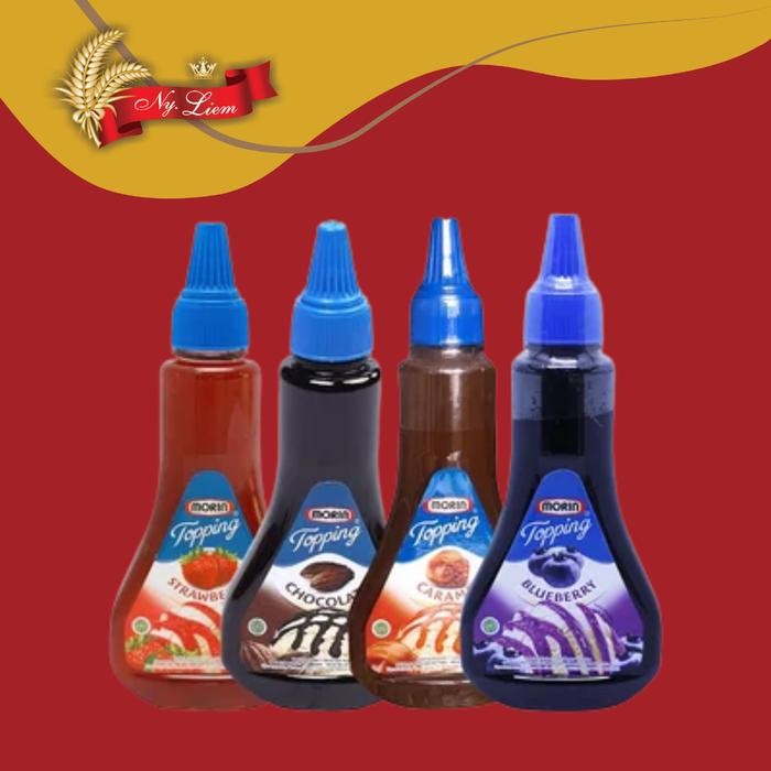 

JTTOP" MORIN TOPPING (BLUEBERRY, STRAWBERRY, CARAMEL ATAU CHOCOLATE) 310 GRAM