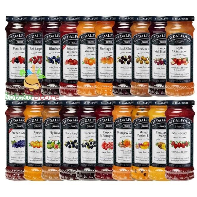 

JTTOP" ST. DALFOUR ALL VARIAN / SELAI ST DALFOUR STRAWBERRY JAM 284GR