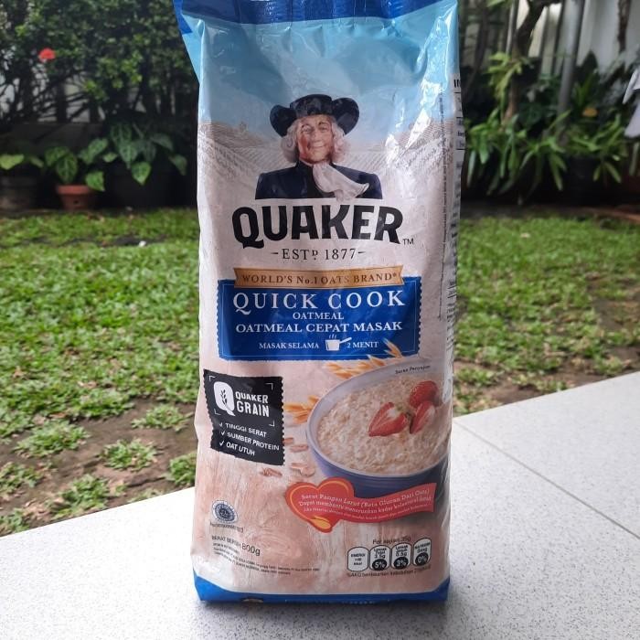

JTTOP" QUAKER QUICK COOK OATMEAL BIRU 800 GR