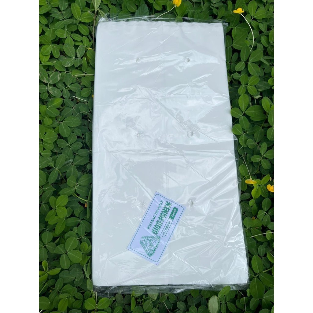 Happygardens Polybag Putih 40 X 40 ( 40 Lembar )