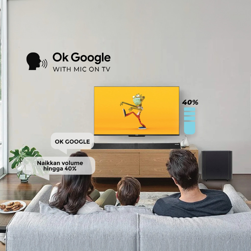 LED TV 32 Inch Polytron Full HD Android TV PLD-32TAG9855 32TAG9855 32TG9055