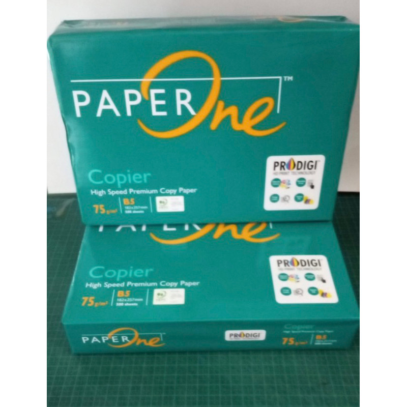 

Kertas Hvs Paperone B5 75gsm (1 Rim)