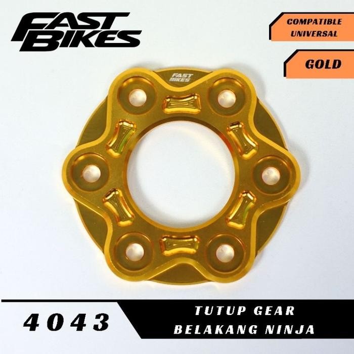 QUALITY COVER GEAR CNC BELAKANG NINJA TUTUP GEAR BELAKANG CNC NINJA 150 R RR