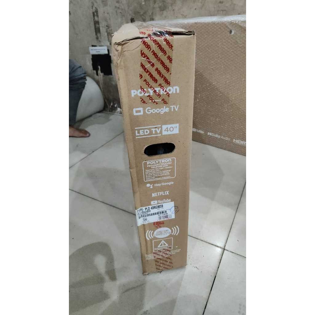 POLYTRON LED TV 40" 40RG5059 40 INCH USB MOVIE HD HDMI ANDROID