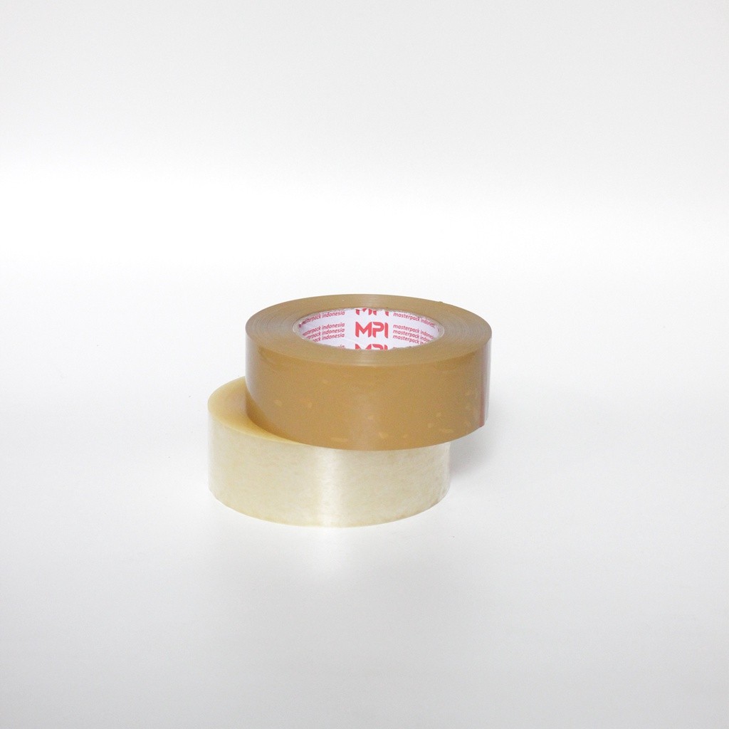 

Lakban Bening - Lakban Cokelat 45 mm x 200 Yard MPI 1 Dus isi 54 Roll