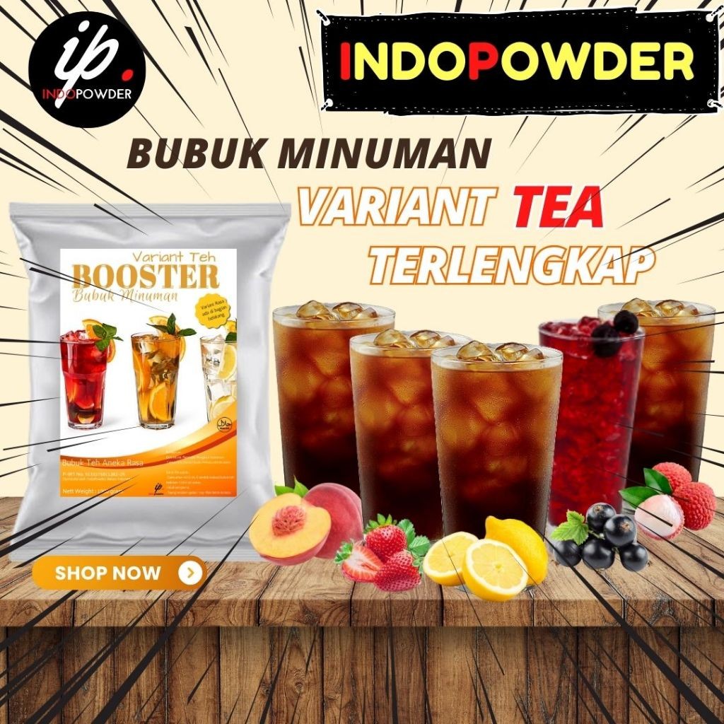 

Bubuk ES TEH ANEKA RASA 1Kg - TEA POWDER 1Kg - Serbuk TEA REGULER 1Kg