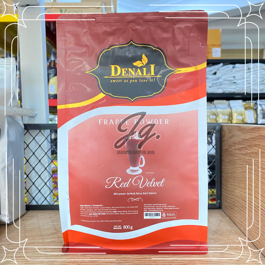 

BUBUK DENALI RED VELVET POWDER REDVELVET 800 gr