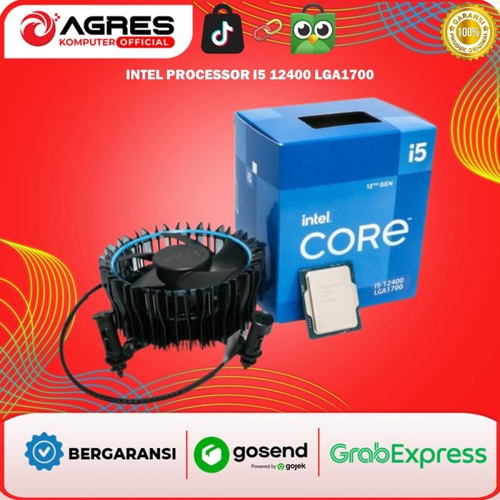 Asustek Itshop - Intel Processor I5 12400 Lga1700 - Processor Intel I5 - Processor Intel Gen 12 -