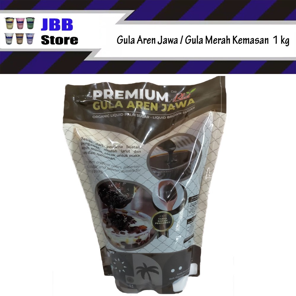 

Brown Sugar / Gula Merah Cair / Gula Aren 1kg (bisa paket)
