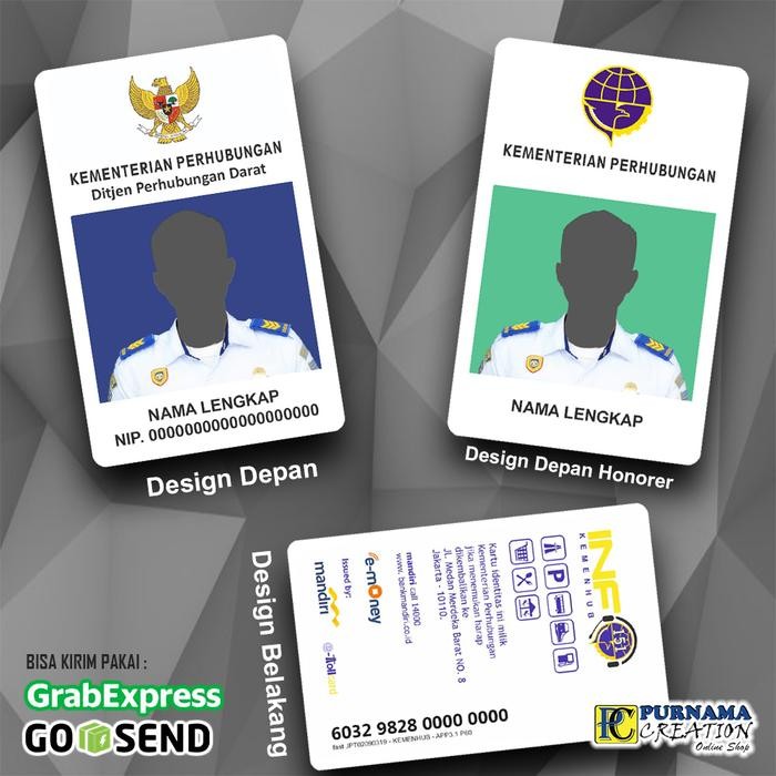 

Idcard ID Card Emoney Kemenhub Kementerian Perhubungan