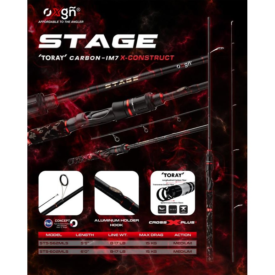 Joran OXGN Stage STS 602/180CM