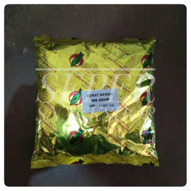 

BUMBU TABUR INSTANT / BUMBU PENYEDAP / BUMBU MASAKAN SERBA GUNA BUMBU MASAK ATOOM BULAN 500GR