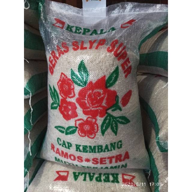 

Beras Cap Kembang 20kg Pulen Standar Kualitas