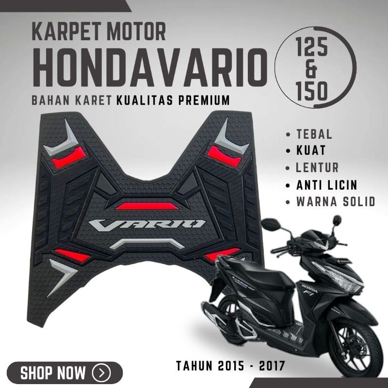 Grosir Karpet Vario 125 & 150 Karpet Motor Vario 125 & 150 Karpet Motor Honda Vario 125 & 150 Alas