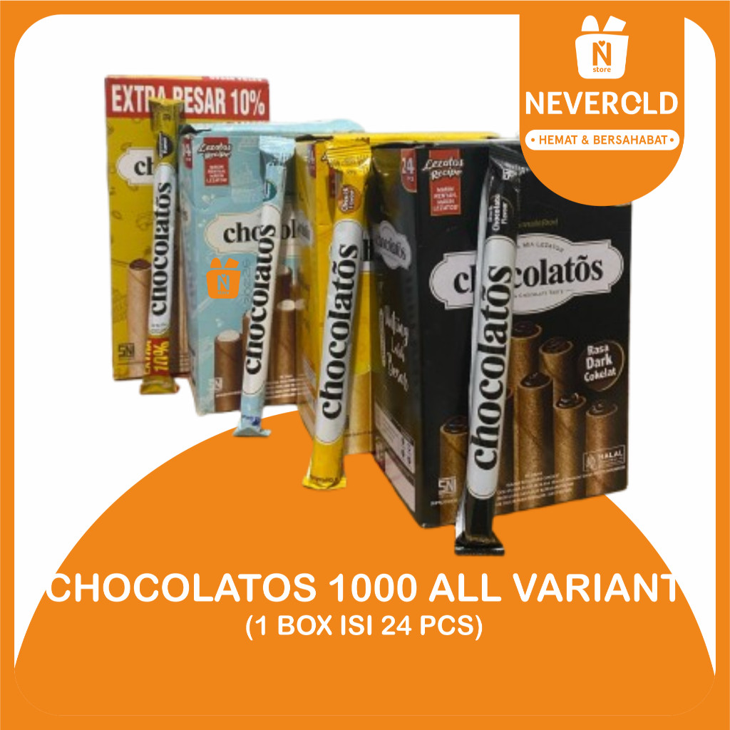 

CHOCOLATOS 1000 1 PACK ISI 24 PCS ALL VARIANT