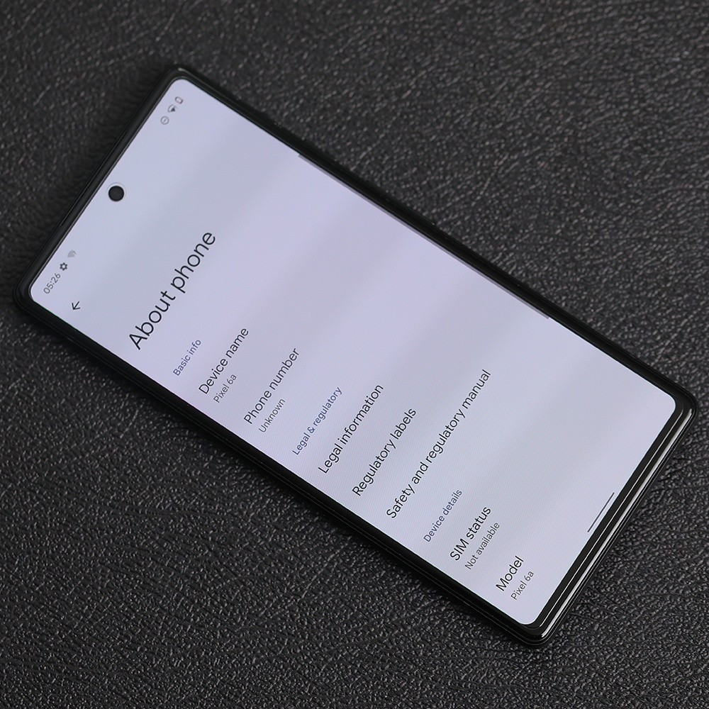 Tempered Glass Ibywind Pixel 6A/GoPix 6A Oleophobic Coating