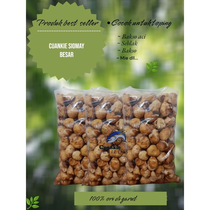 

Siomay besar isi 150pcs free kardus dan Bubble warf