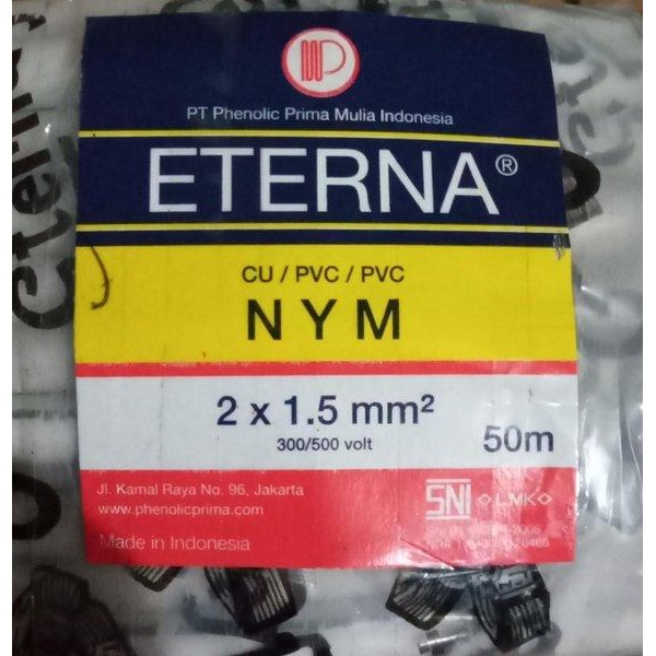 Kabel Eterna Nym 2X1.5Mm Rol