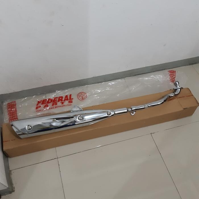 Muffler Knalpot Supra X 125 Lama Fp-18300-Ktm-2110 Original Federal