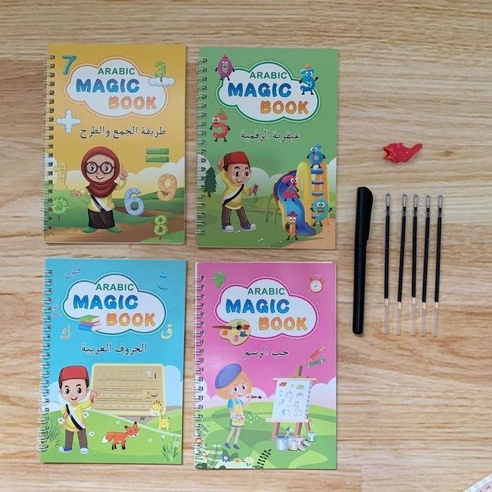

PAKET PRACTICE BUKU ANAK belajar menulis (Dapat 4 Buku + 1 set bolpoin) *