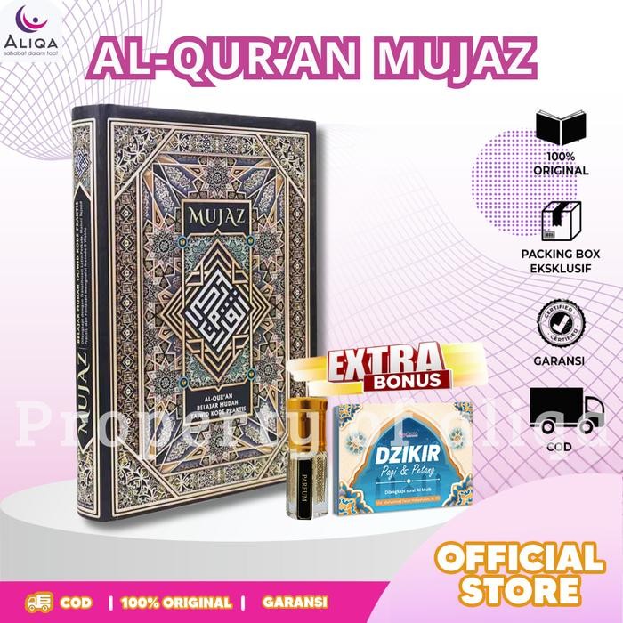 

Al - Qur'an Mujaz A5 Bonus Parfum dan Buku Dzikir Pagi & Petang *