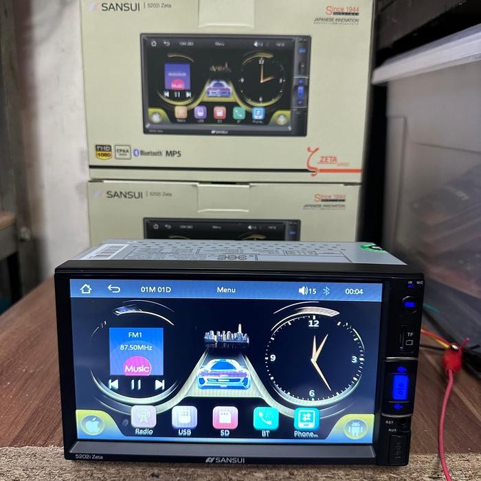 Head unit Deckless Sansui 7 inch SA5201i Support Carplay