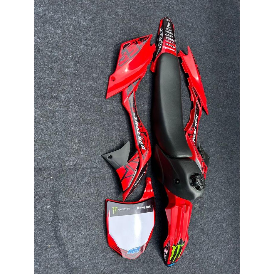 PREMIUM body full set Klx 150 Dtracker New bodi fullset fulset Klx Dtracker New paket modif Fullbody