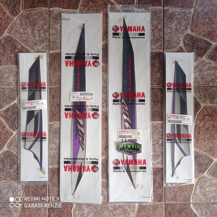 PREMIUM Stiker Striping Graphic Striping Yamaha Mio Sporty Hitam 2004 Original